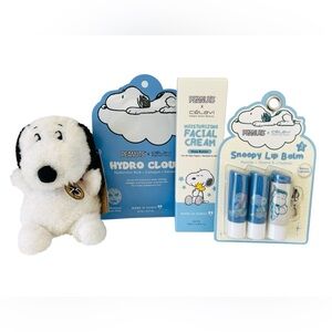 Peanuts x Celavi x Palm Pals Bundle - Facial Cream, Mask, Lip Balm, Plush